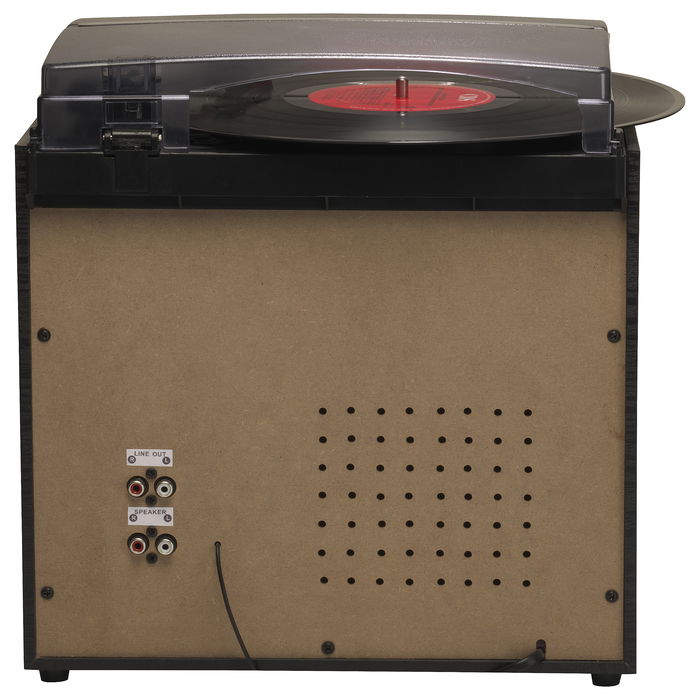 Denver MRD-166 Reproductor de CD Portátil con Radio DAB+ FM, Altavoces, MP3, USB, Cassette y Mando a Distancia - 6.9 kg, Negro y Gris