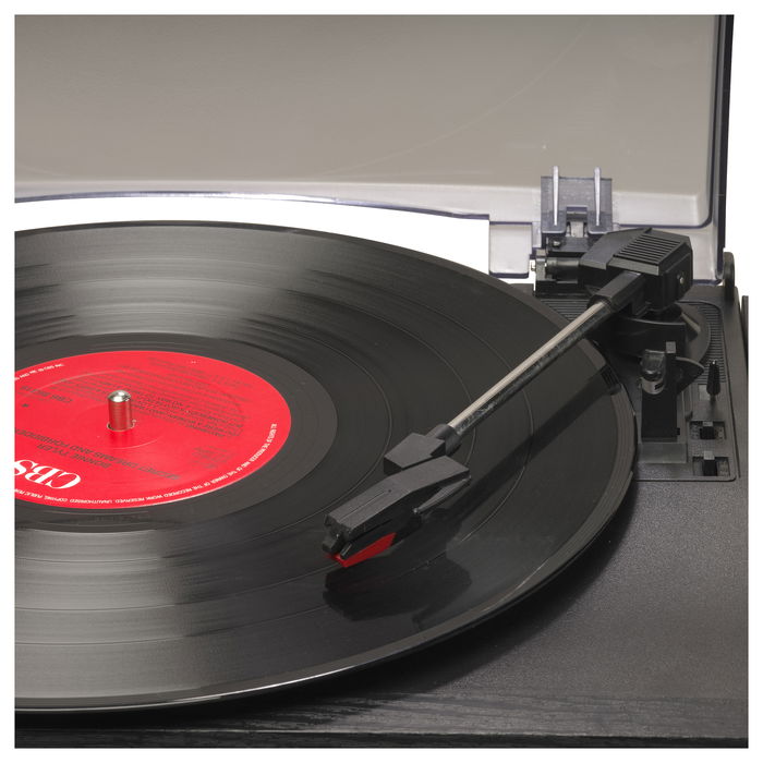 Denver MRD-166 Reproductor de CD Portátil con Radio DAB+ FM, Altavoces, MP3, USB, Cassette y Mando a Distancia - 6.9 kg, Negro y Gris