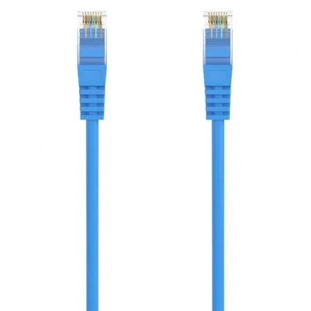 AISENS Cable de Red Cat.6A UTP AWG24 500 Mhz Latiguillo RJ45 LSZH, Azul, 1.5M