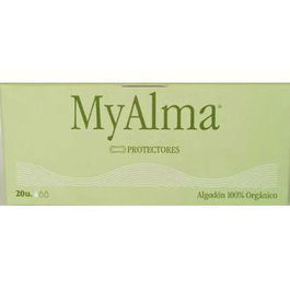 MYALMA Protegeslips 100% Algodón Orgánico 20 uds.