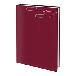 EDEUSTO Libro de Reservas 2027 Tapa Acolchada Burdeos