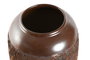 DKD Home Decor Oxidvase Jarrón Marrón Cerámica 16 x 31 x 16 cm
