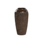 DKD Home Decor Jarrón de Cerámica Símil Óxido Marrón