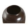 DKD Home Decor Jarrón de Cerámica Símil Óxido Marrón