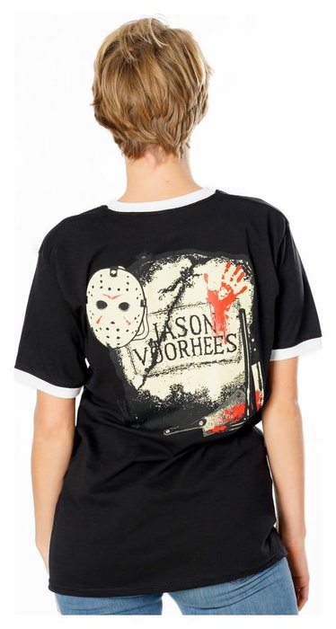 Viernes 13 Camiseta Life Ring Mask Reverse Talla M