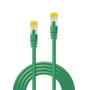 LINDY Cable de red Cat7 S/FTP RJ-45 Verde 1 m