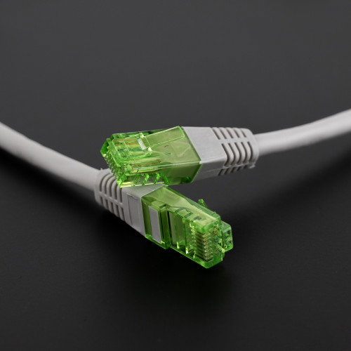 Nanocable Cable de red latiguillo CAT.6 UTP AWG26 CCA, 25 cm, Gris