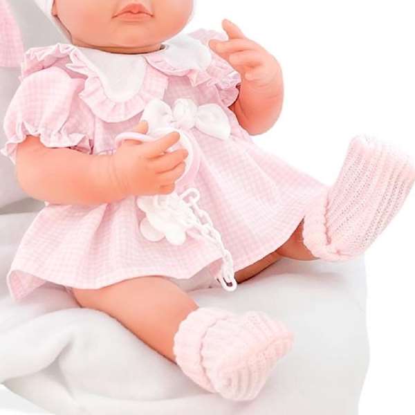 Berjuan Muñeca New Born Niña V. Vichi Rosa Ref. 8118-24 45 cm