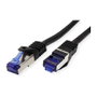 VALUE Patchkabel Cat.6A S/FTP (Class EA) de 50 m, LSOH, Negro, RJ-45 Macho, Conductor Sólido, 21.99.0722
