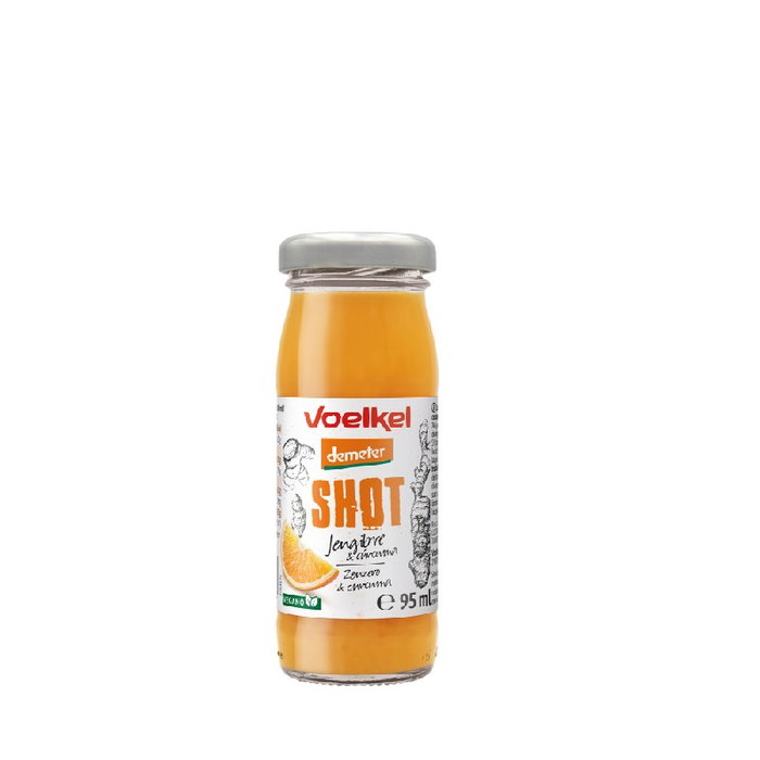VOELKEL Shot de Jengibre-Cúrcuma Demeter 95 ml VOELKEL Shot de Jengibre-Cúrcuma Demeter 95 ml