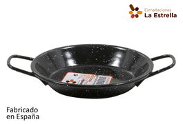 La Estrella Paellera Valenciana Jaspeada 15 cm 1 Ración (12 Unidades)