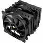 Hiditec C40 PRO Ventilador con Disipador de Doble Torre 14cm Negro