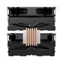Hiditec C40 PRO Ventilador con Disipador de Doble Torre 14cm Negro