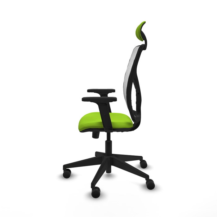 PIQUERAS Y CRESPO Silla de oficina Motilla Pistacho y Blanco PIQUERAS Y CRESPO Silla de oficina Motilla Pistacho y Blanco