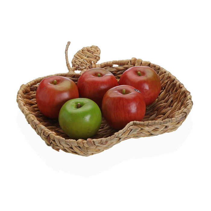 Versa Cesta Forma Manzana 34x27.5x7.5 cm - Jacinto de agua (4 Unidades) Versa Cesta Forma Manzana 34x27.5x7.5 cm - Jacinto de agua (4 Unidades)