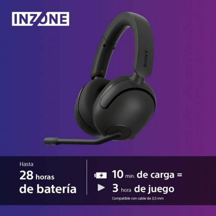 Sony INZONE H5 Auriculares Gaming Inalámbricos Negros Sony INZONE H5 Auriculares Gaming Inalámbricos Negros