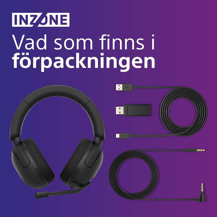 Sony INZONE H5 Auriculares Gaming Inalámbricos Negros Sony INZONE H5 Auriculares Gaming Inalámbricos Negros