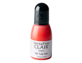 Tsukineko VERSAFINE CLAIR Tinta de recarga rojo tulipán 15ml