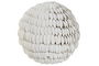 DKD Home Decor Bola Decoracion Mediterraneo Blanco 12 x 12 x 12 cm