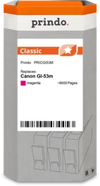 Prindo Classic Cartucho de tinta magenta para Canon GI-53m