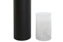 DKD Home Decor Portavelas 27 x 125 x 27 cm Set de 2 Metal Cristal Negro Loft