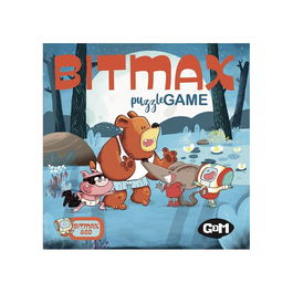 GDM Bitmax Puzzle Game Juego de Mesa Infantil para Niños 1-4 Jugadores 10 Minutos 4+