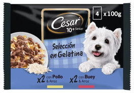 Cesar Multipack Selección Gelatina 13x4x100g Pouch