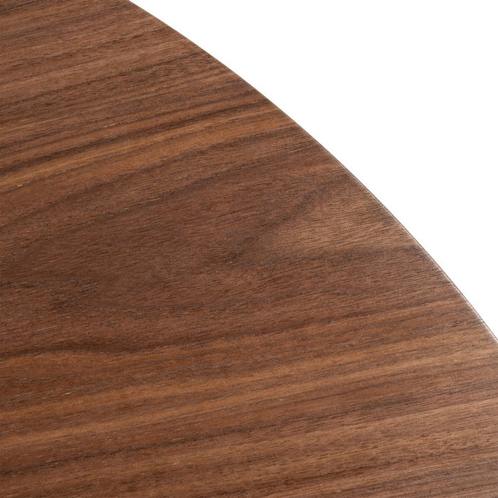 Ixia Mesa de Comedor Marrón 120 x 120 x 75 cm