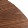 Ixia Mesa de Comedor Marrón 120 x 120 x 75 cm