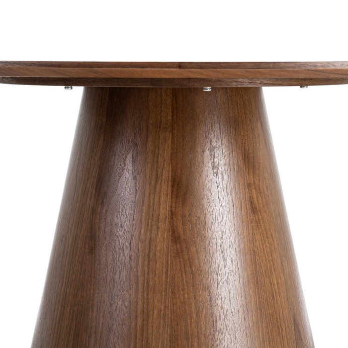 Ixia Mesa de Comedor Marrón 120 x 120 x 75 cm