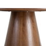 Ixia Mesa de Comedor Marrón 120 x 120 x 75 cm