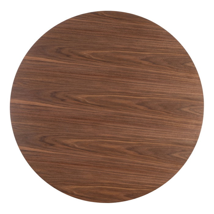 Ixia Mesa de Comedor Marrón 120 x 120 x 75 cm