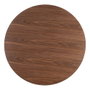 Ixia Mesa de Comedor Marrón 120 x 120 x 75 cm