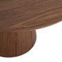Ixia Mesa de Comedor Marrón 120 x 120 x 75 cm
