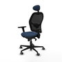 PIQUERAS Y CRESPO Silla de oficina Jorquera Azul marino y Negro