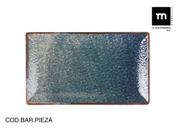 La Mediterranea Fuente Rectangular Albal Elite Brillo 25x15cm