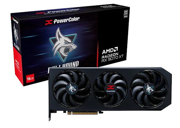 PowerColor Hellhound Radeon RX 9070 XT 16GB GDDR6