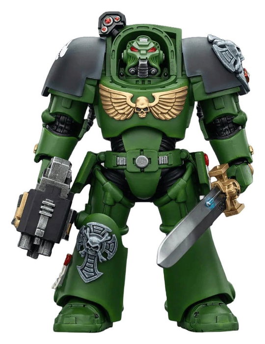 Joy Toy (CN) Warhammer 40,000 Salamanders Terminator con Power Sword y Storm Bolter Joy Toy (CN) Warhammer 40,000 Salamanders Terminator con Power Sword y Storm Bolter