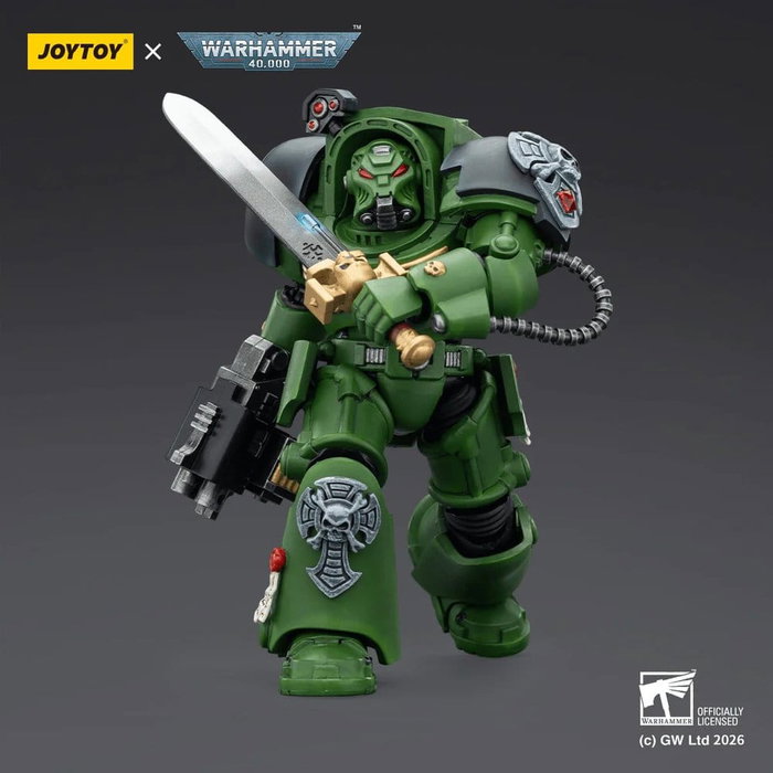 Joy Toy (CN) Warhammer 40,000 Salamanders Terminator con Power Sword y Storm Bolter Joy Toy (CN) Warhammer 40,000 Salamanders Terminator con Power Sword y Storm Bolter