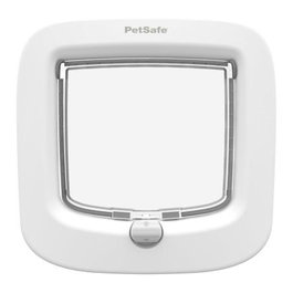 Petsafe Staywell Puerta para Gatos y Perros Manual Blanco 219x219mm