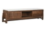 DKD Home Decor Mueble TV Terrazo Oriental Acacia 166 x 46 x 52 cm