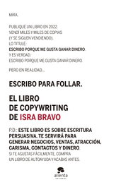 El libro de copywriting, Isra Bravo - ALIENTA
