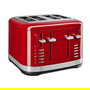 Kitchenaid 5KMT4109 EER Tostador para 4 Rebanadas Rojo