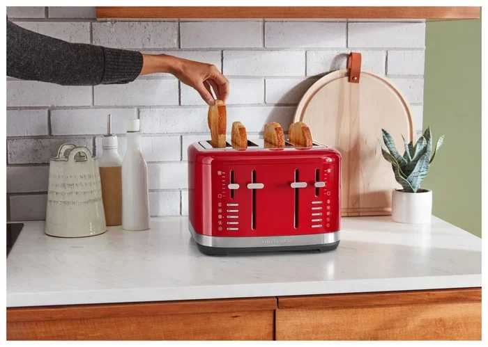 Kitchenaid 5KMT4109 EER Tostadora para 4 Rebanadas Rojo
