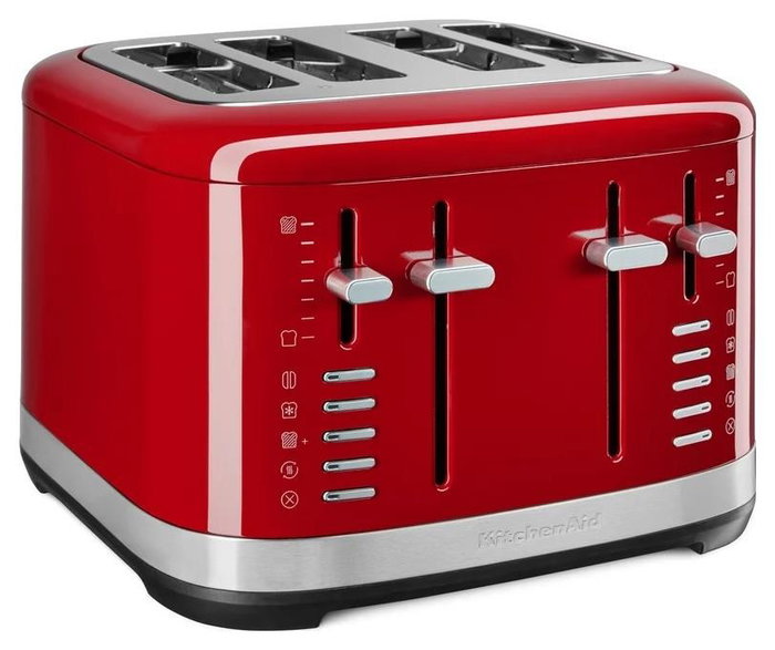 Kitchenaid 5KMT4109 EER Tostadora para 4 Rebanadas Rojo