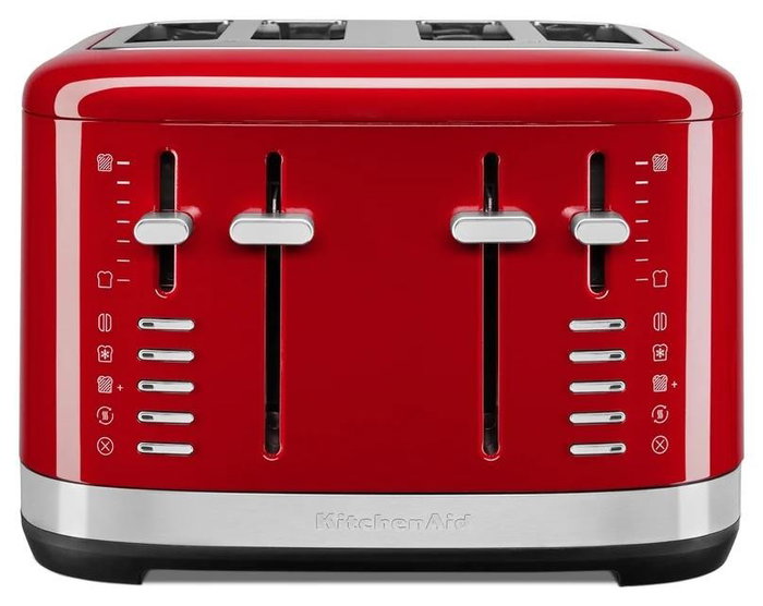 Kitchenaid 5KMT4109 EER Tostadora para 4 Rebanadas Rojo