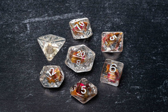 FanRoll Pack de Dados Rose (7) FanRoll Pack de Dados Rose (7)