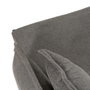 Sofá-Cama Gris Tejido-Metal Salón 214 X 106 X 84 cm
