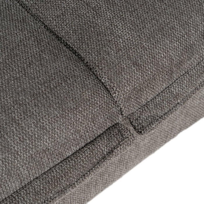 Sofá-Cama Gris Tejido-Metal Salón 214 X 106 X 84 cm