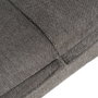 Sofá-Cama Gris Tejido-Metal Salón 214 X 106 X 84 cm